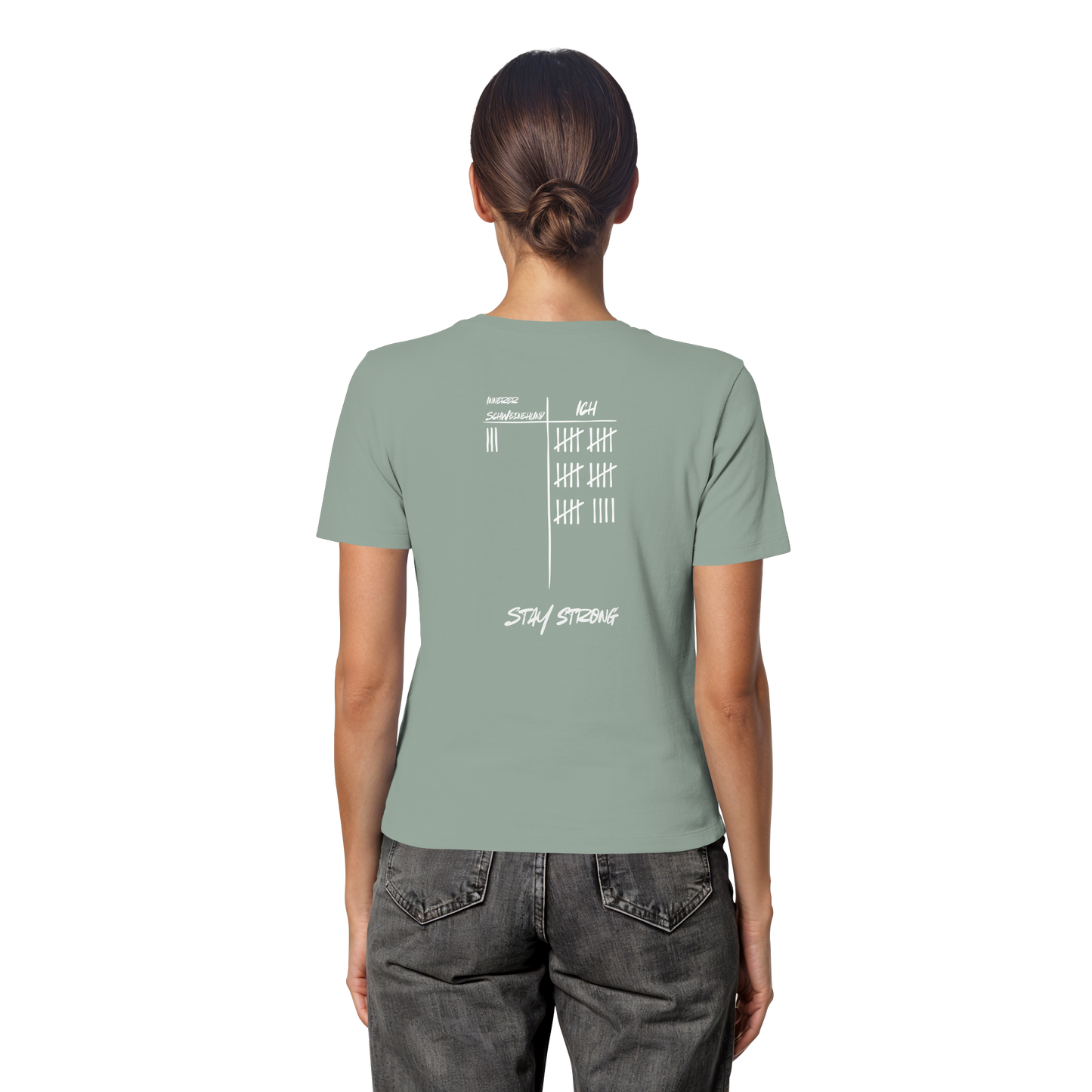 STAYSTRONG! - Fitted Organic Ladies' Shirt