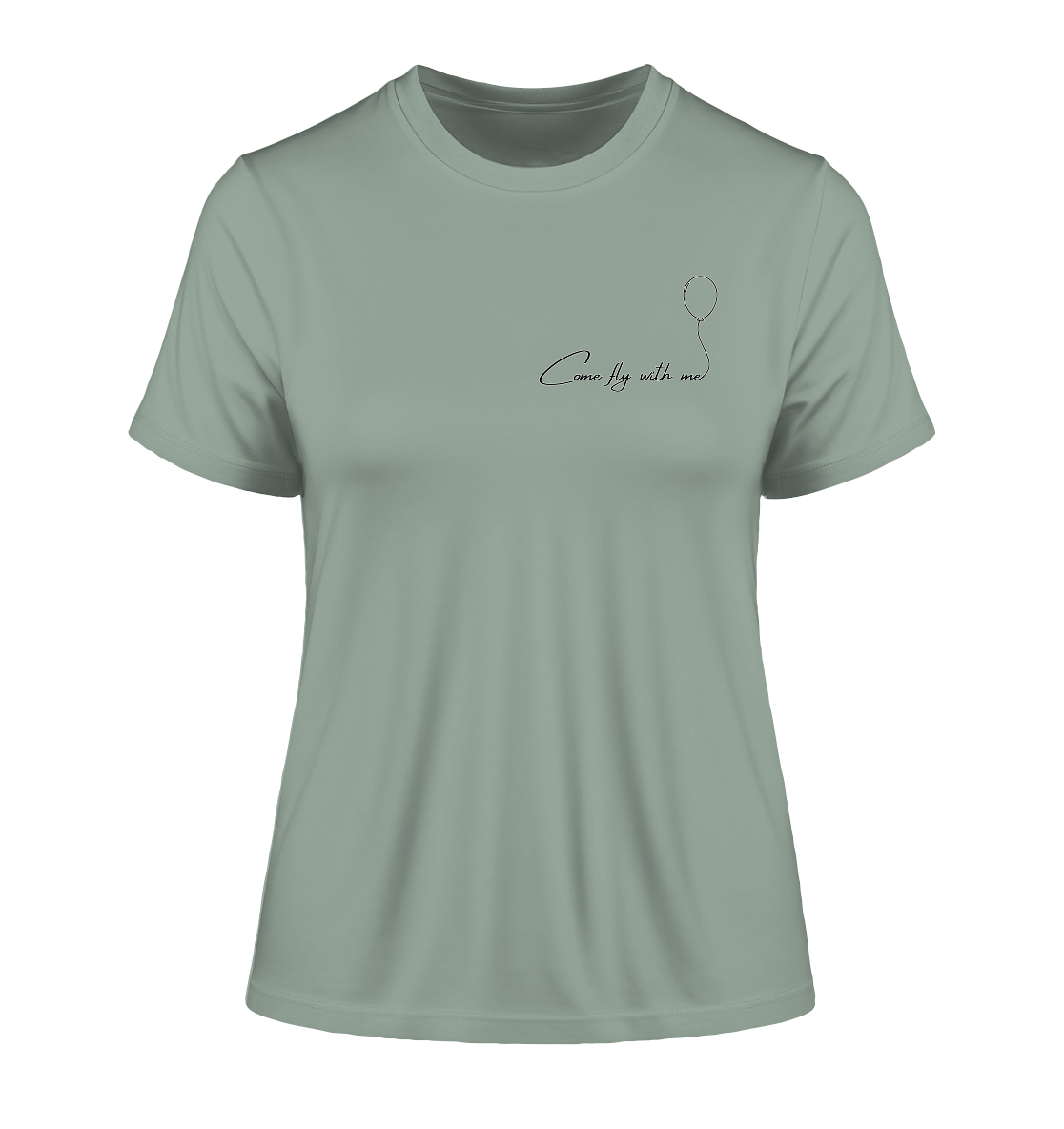 COMEFLYWITHME! - Fitted Organic Ladies' Shirt