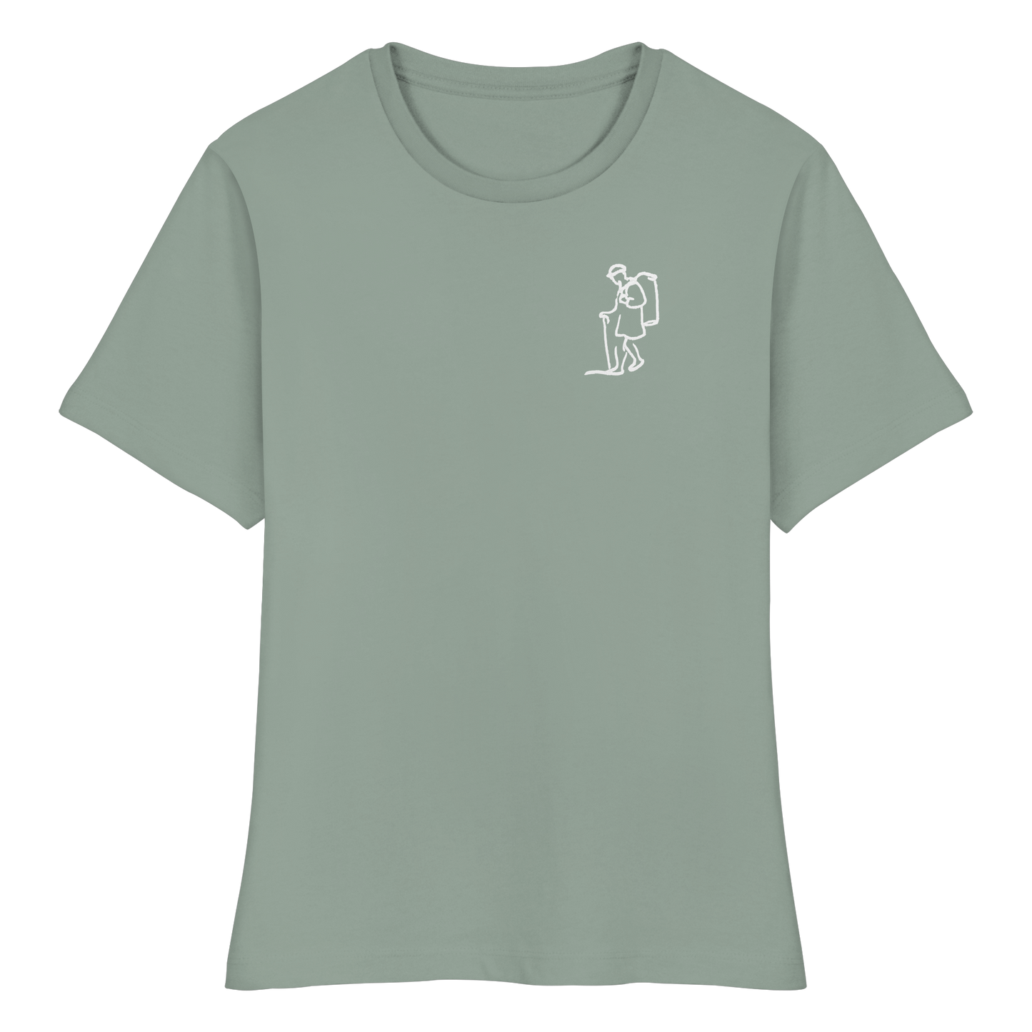KIEPENKERL! (Stick) - Fitted Ladies Organic Shirt
