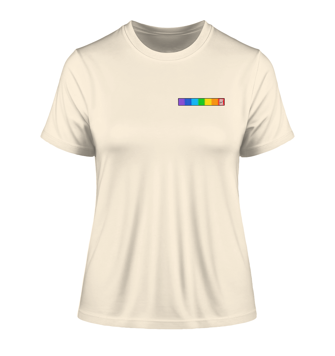 RAINBOWANDALLIES! - Fitted Women's Organic Shirt