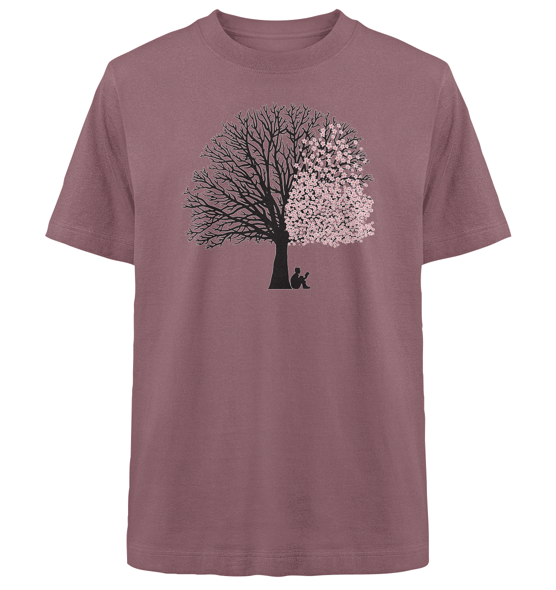 SAKURA SHADOW! - Heavy Oversized Organic Shirt