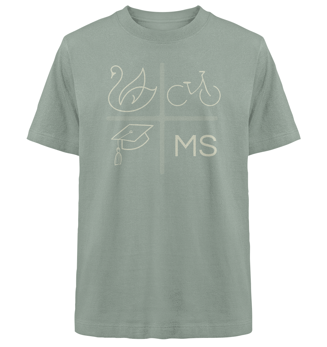MUENSTERELEMENTS! - Heavy Oversized Organic Shirt
