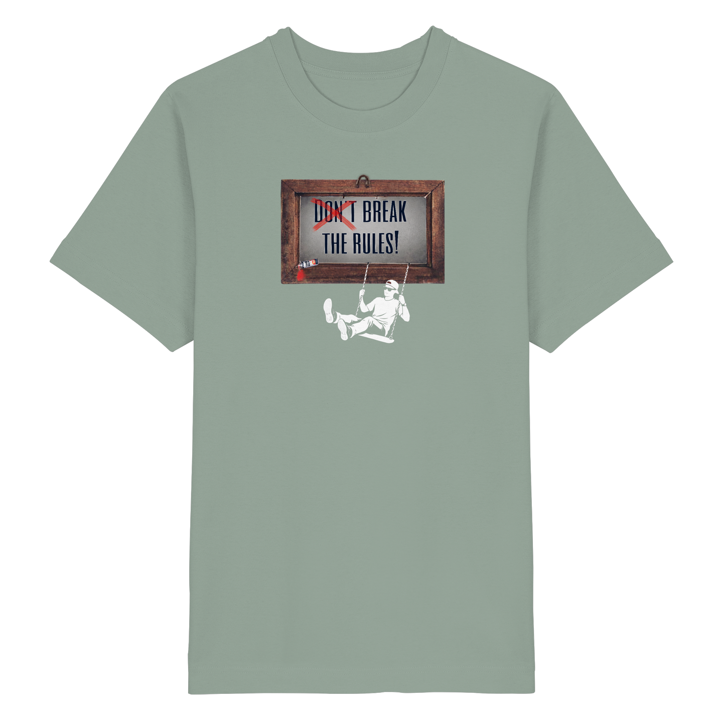 BREAKTHERULES! - Heavy Oversized Organic Shirt