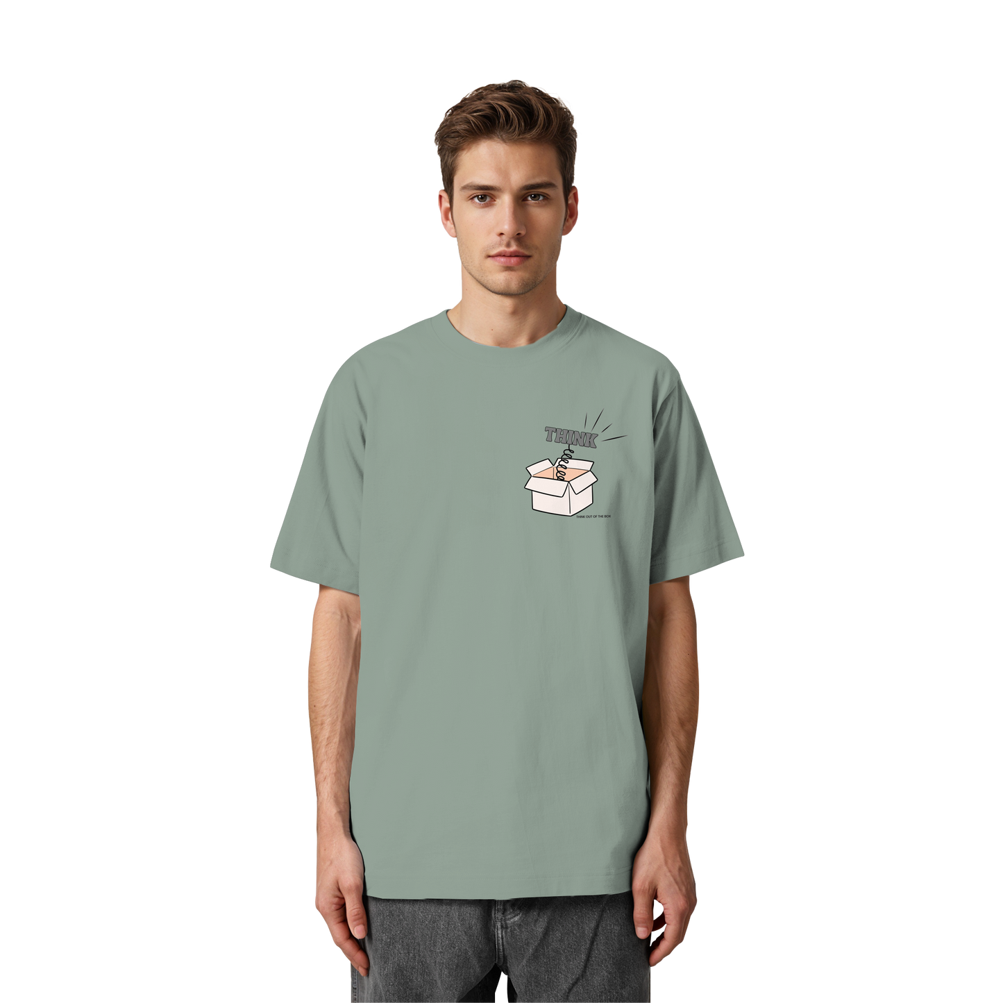 THINK! - Heavy Oversized Organic Shirt