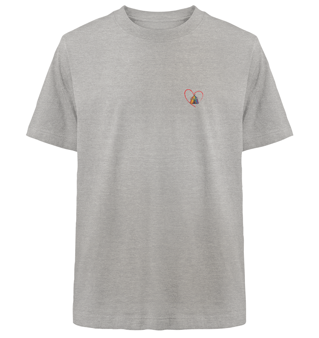 PRIDE25! - Heavy Oversized Organic Shirt