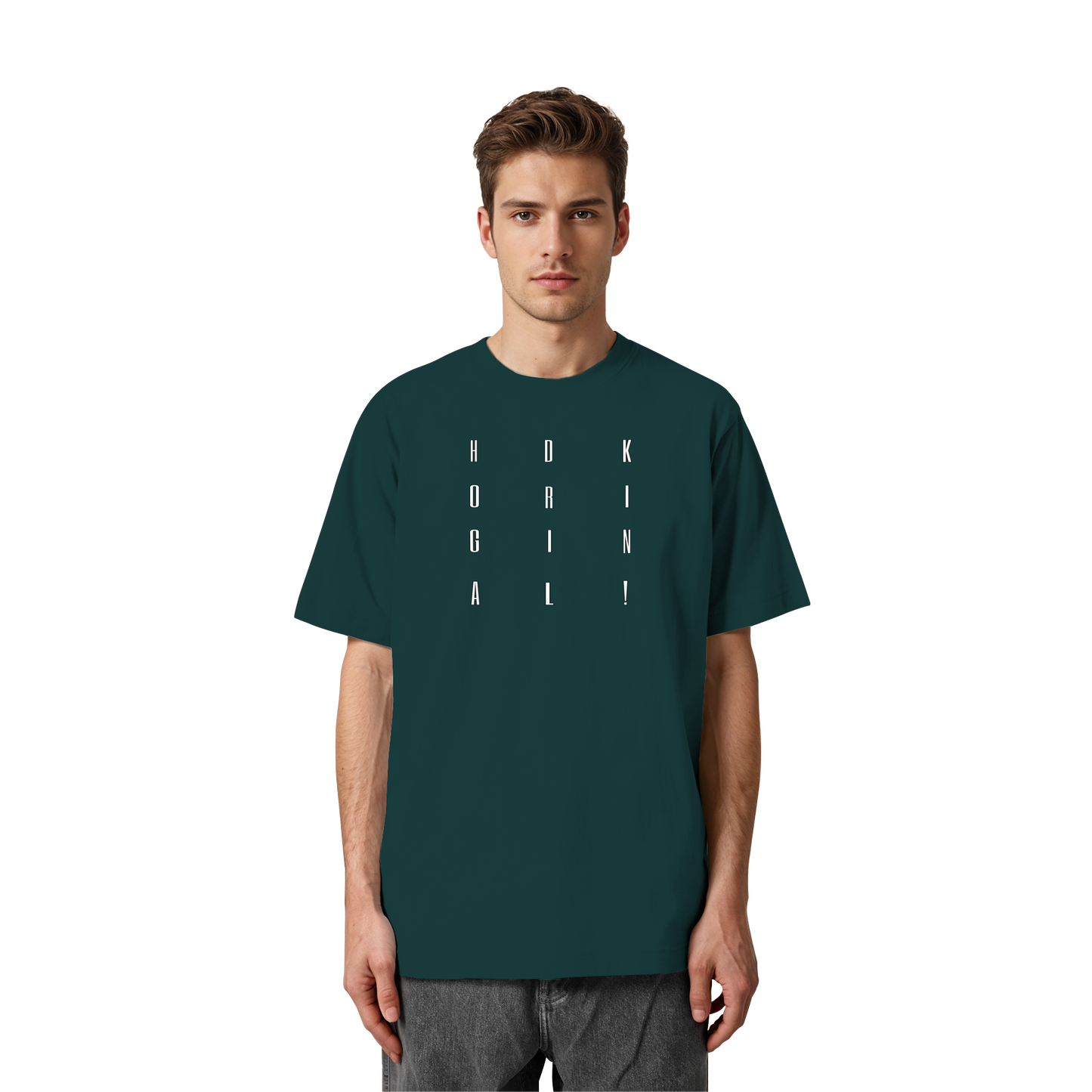 HDKORIGINALSQUARE! - Heavy Oversized Organic Shirt