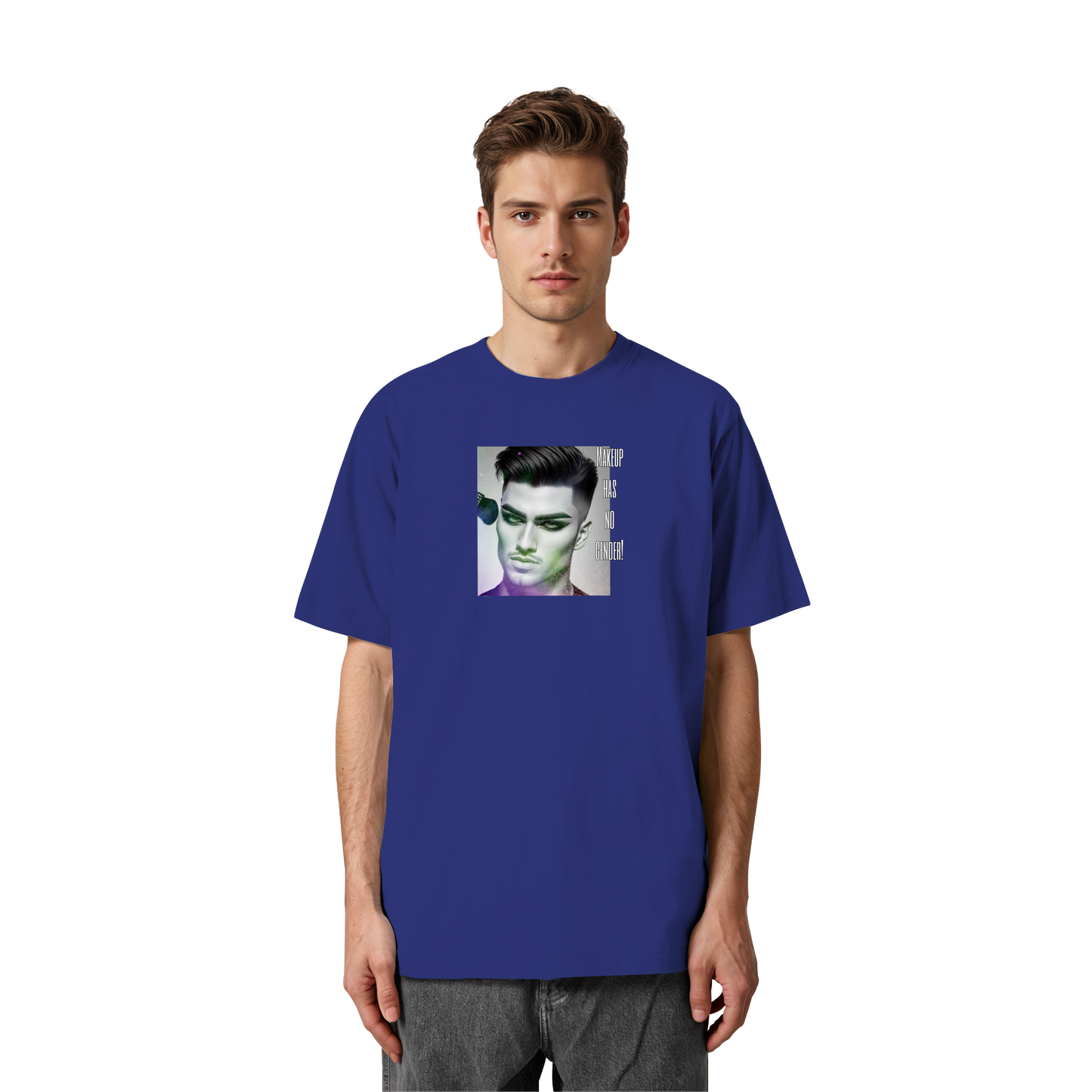 MAKEUPHASNOGENDER! - Heavy Oversized Organic Shirt