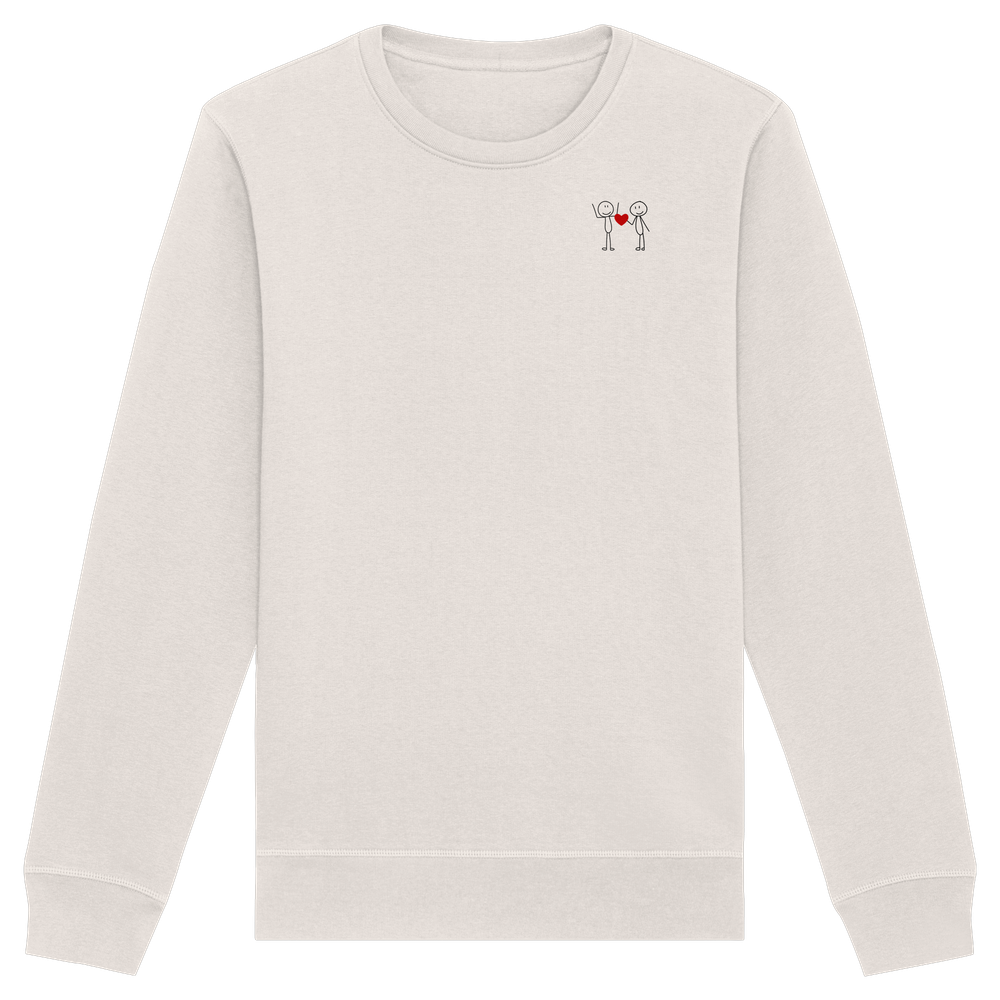 STICKFIGURELOVE! (Stick) - Organic Basic Unisex Sweatshirt