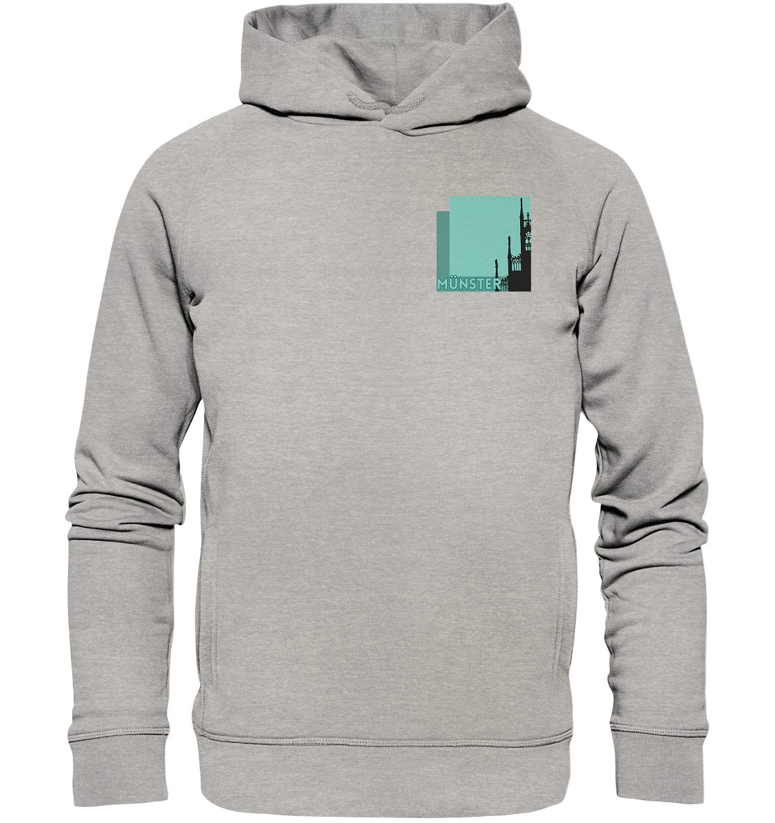 MÜNSTER SILHOUETTE! - Organic Fashion Hoodie