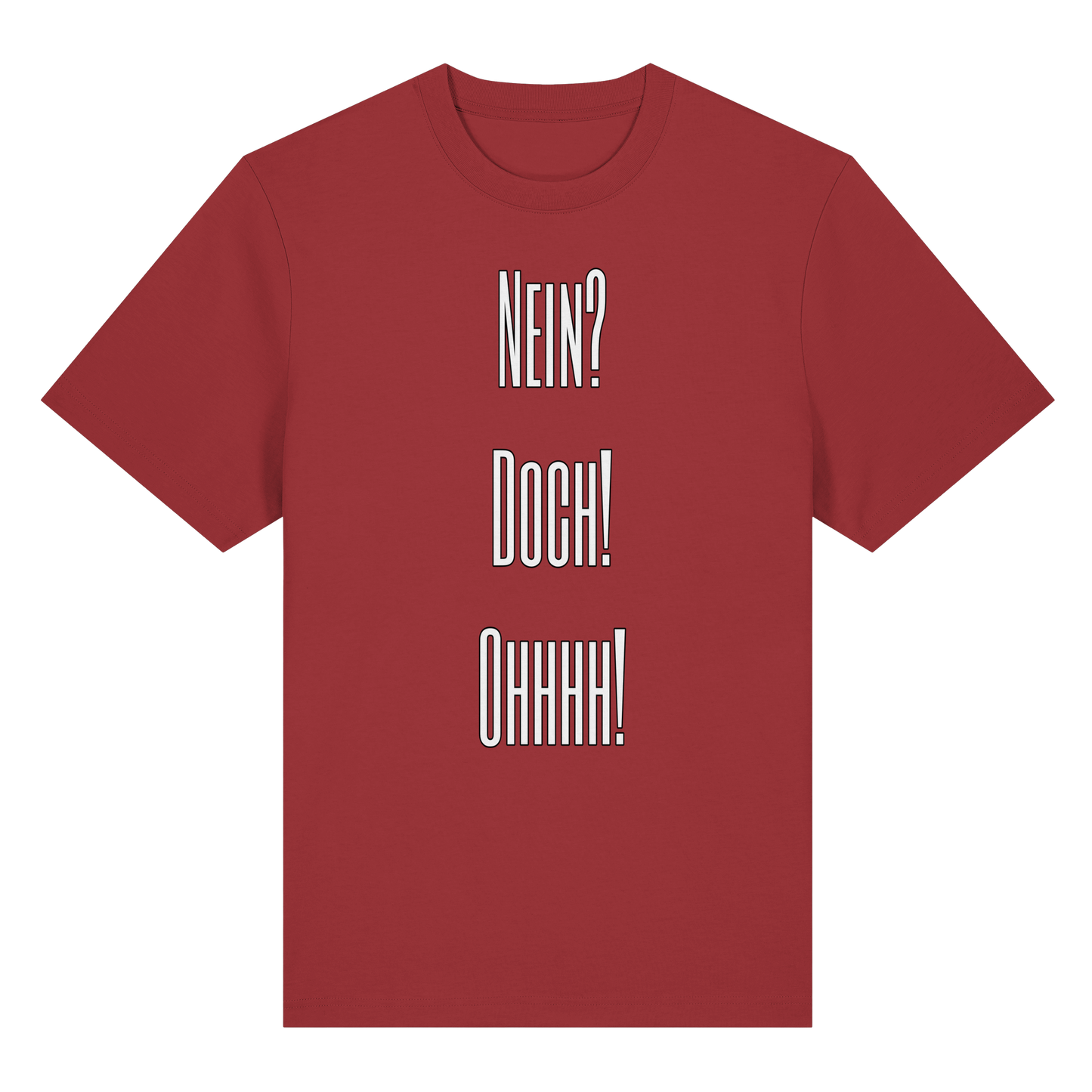 NEIN?DOCH!OHHHH! - Organic Heavy T-Shirt