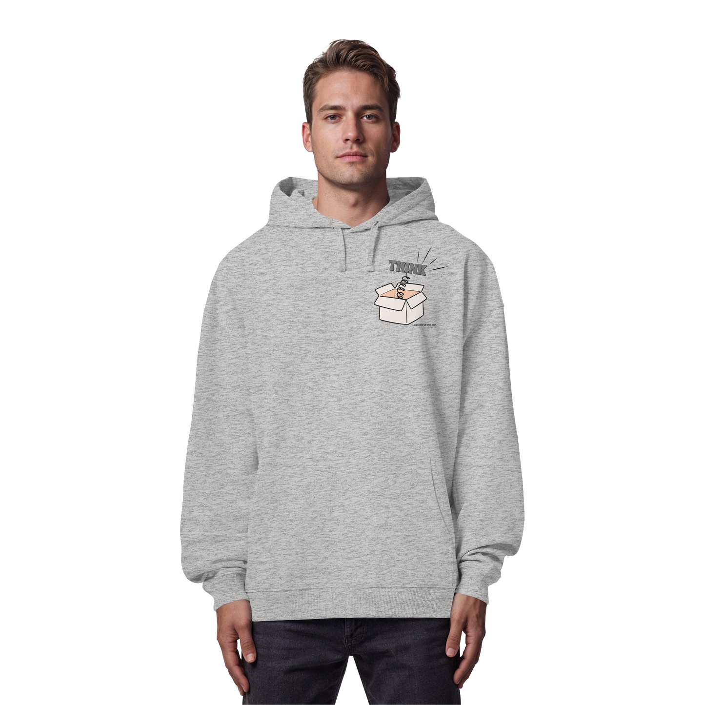 THINK! - Organic Oversized Hoodie