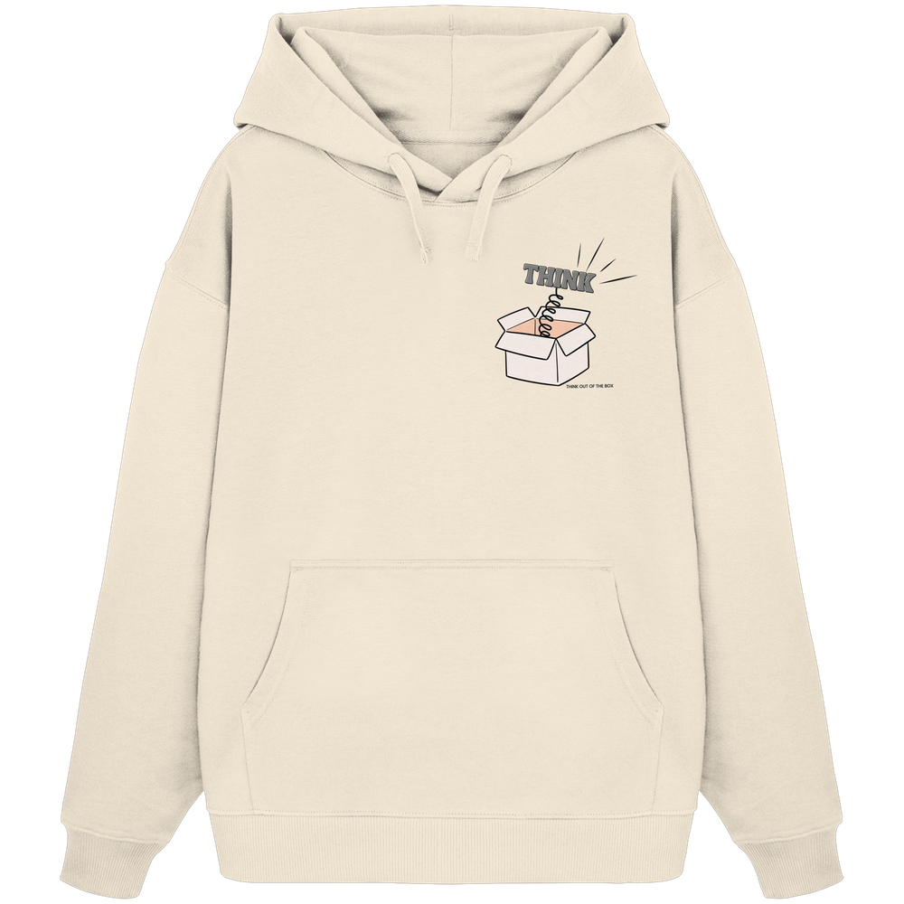 THINK! - Organic Oversize Hoodie