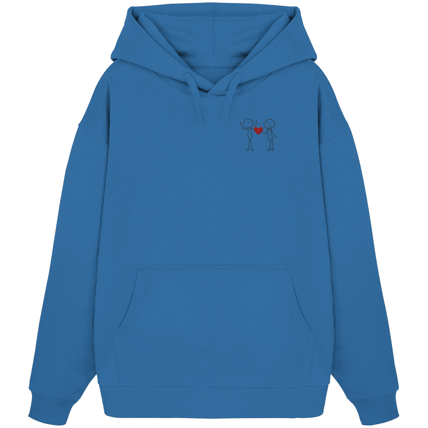 STICKFIGURELOVE! (Stick) - Organic Oversize Hoodie