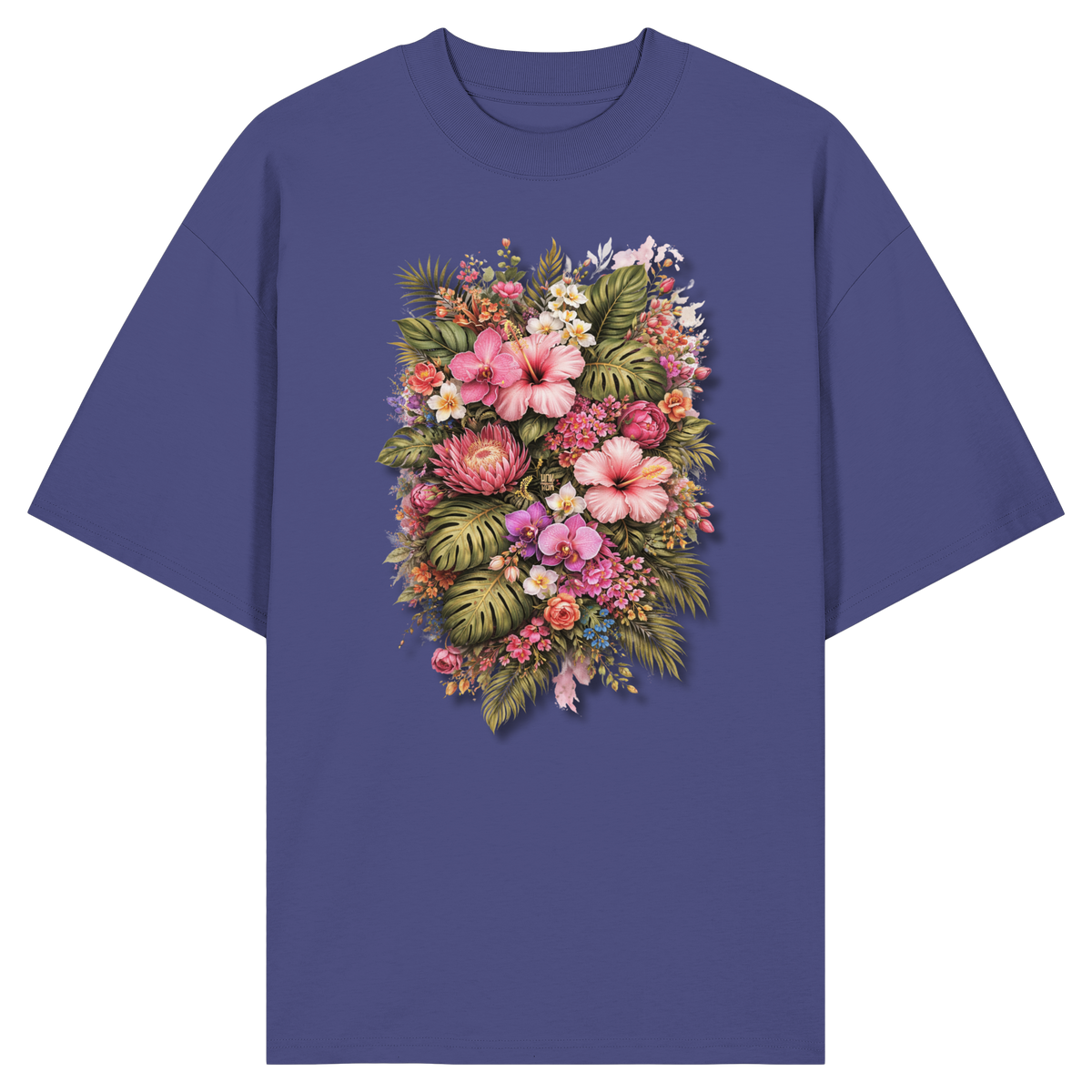FLOWERPOWER! - Organic Oversize Shirt