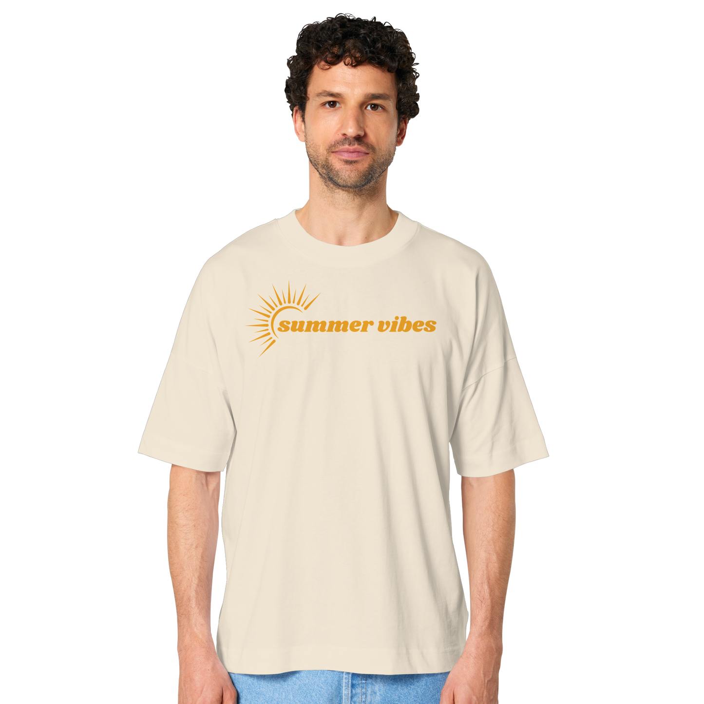 SUMMERVIBES! - Organic Oversize Shirt