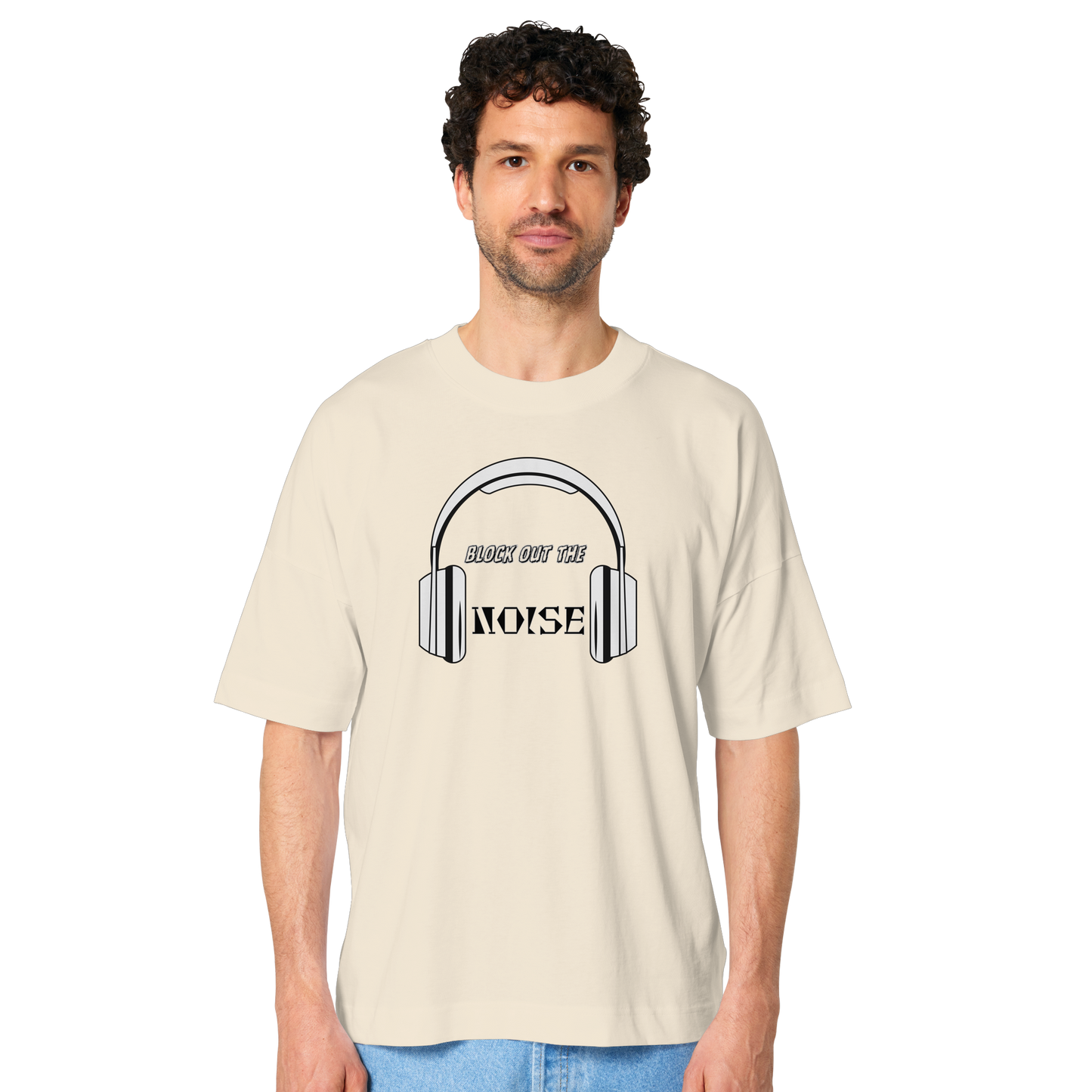 BLOCKOUTTHENOISE! - Organic Oversize Shirt