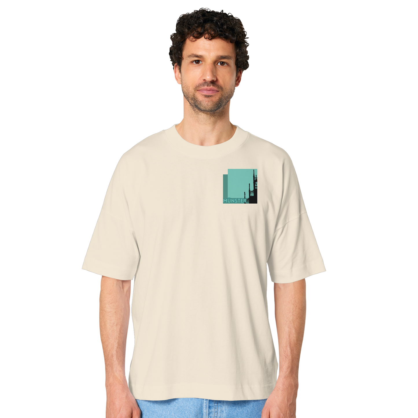 MÜNSTER SILHOUETTE! - Organic Oversize Shirt