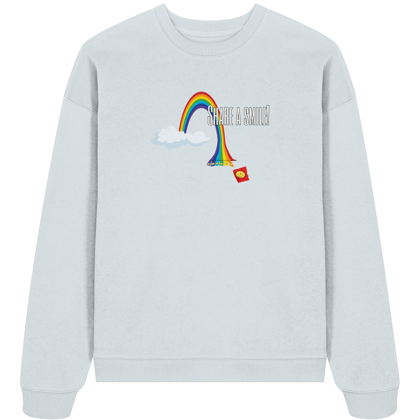 SHAREASMILE! - Organic Oversized Sweatshirt