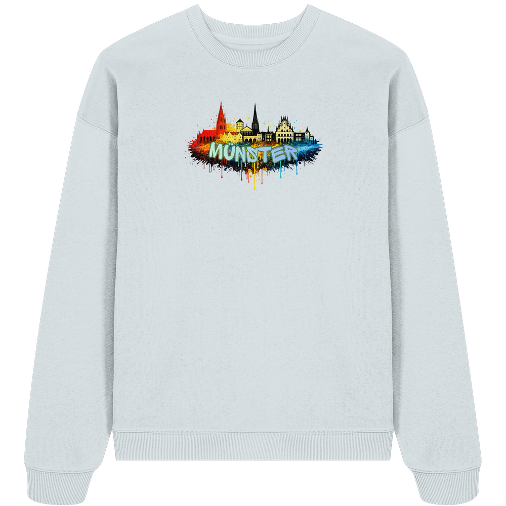 MÜNSTERSPRAY! - Organic Oversize Sweatshirt