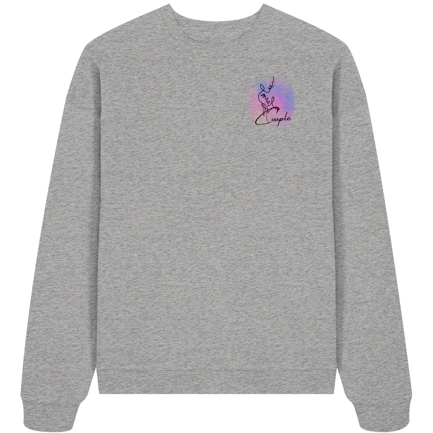 COUPLELINES! - Organic Oversized Sweatshirt