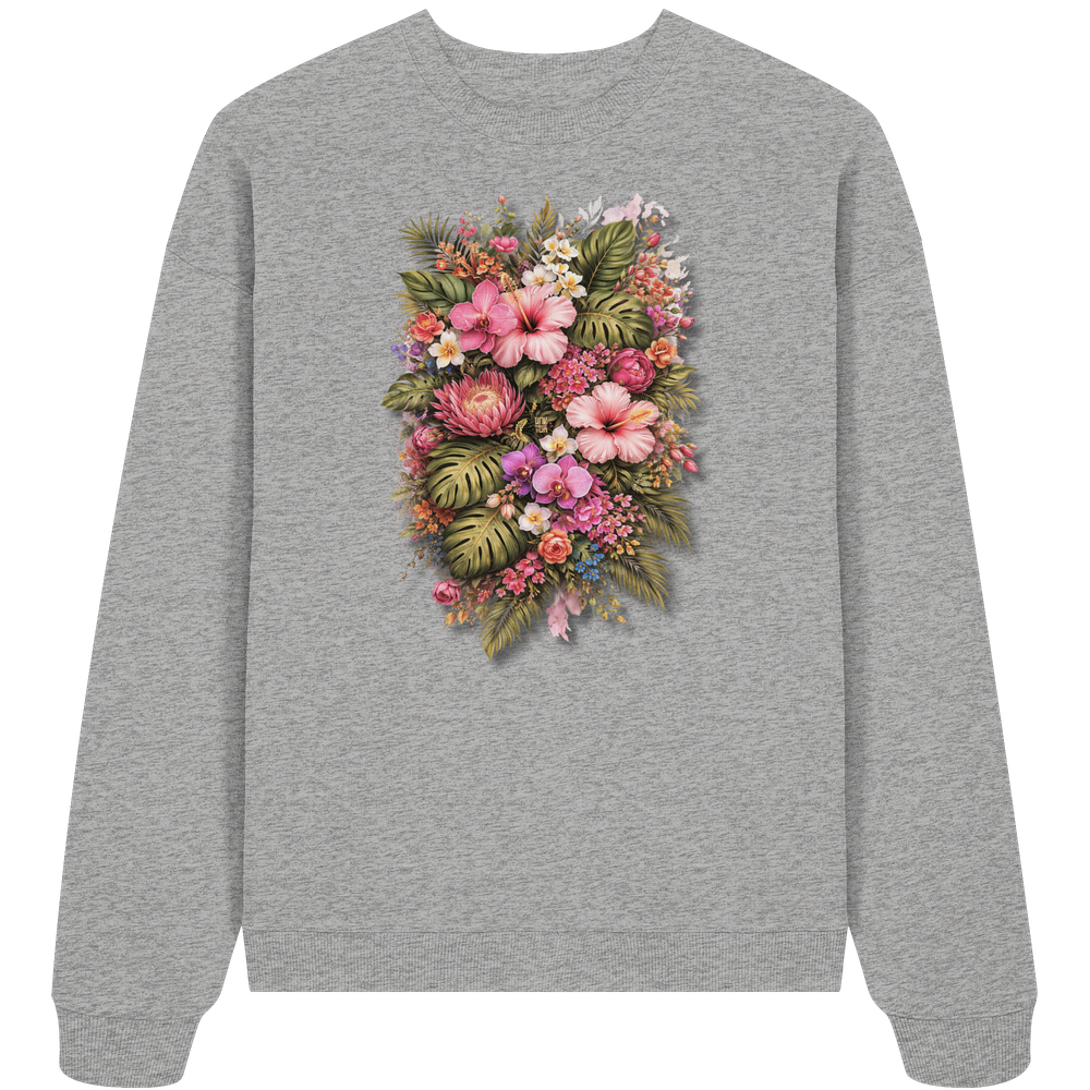 FLOWERPOWER! - Organic Oversize Sweatshirt