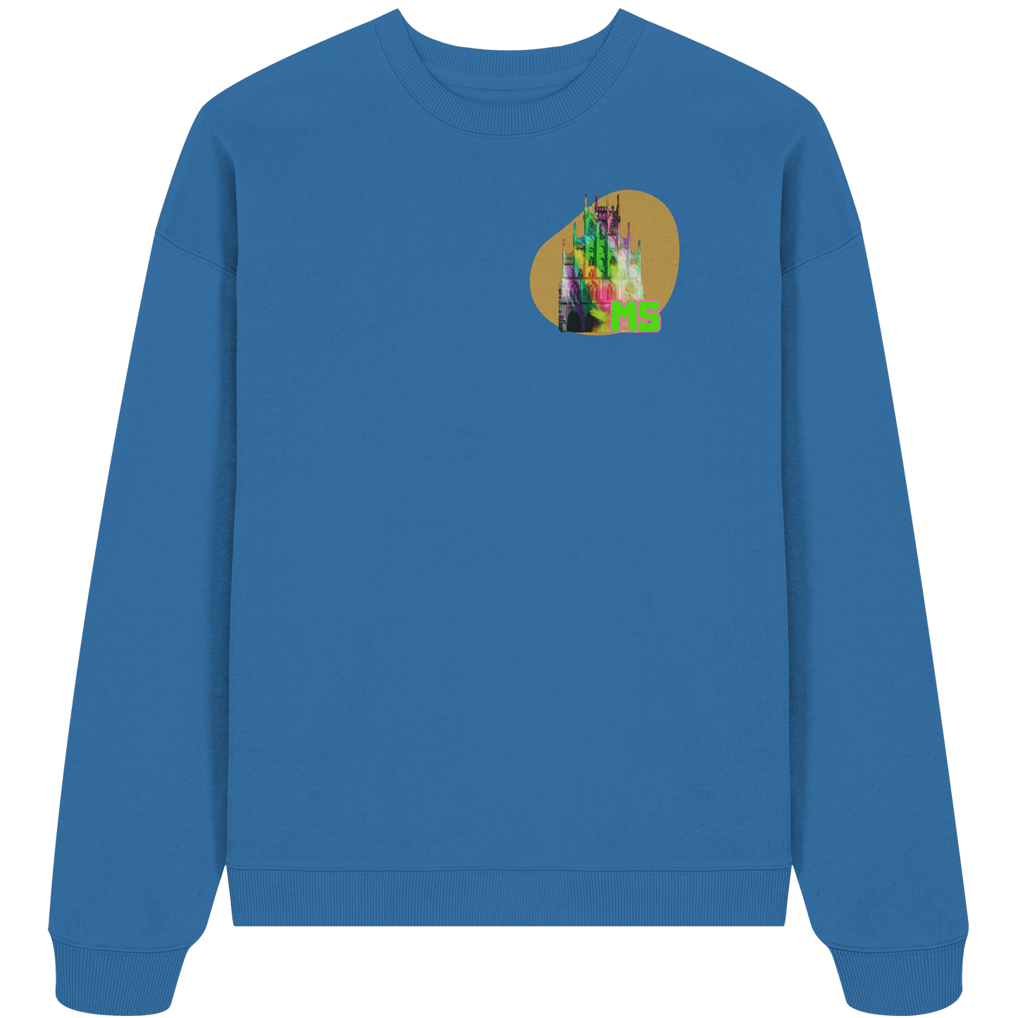 COLORFULTOWNHALL! - Organic Oversize Sweatshirt