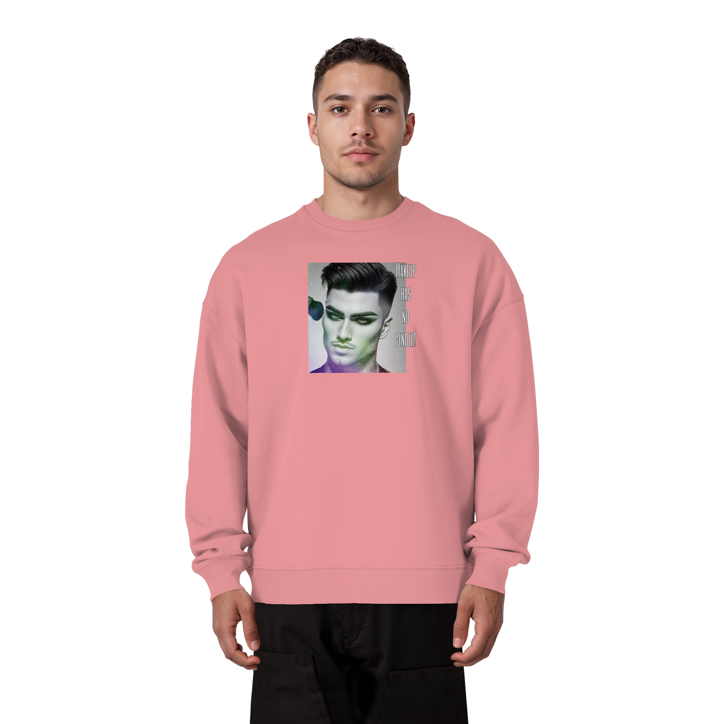 MAKEUPHASNOGENDER! - Organic Oversize Sweatshirt