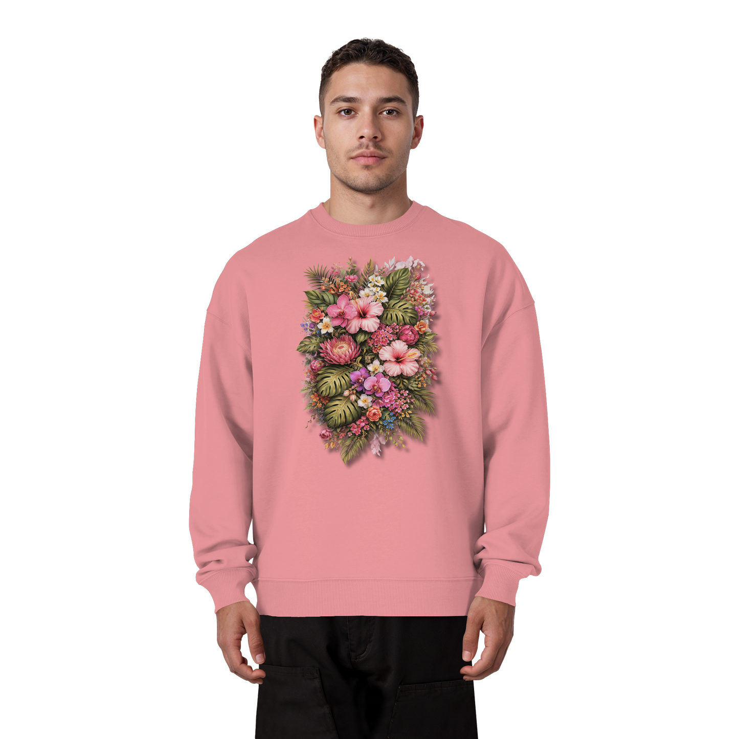 FLOWERPOWER! - Organic Oversize Sweatshirt