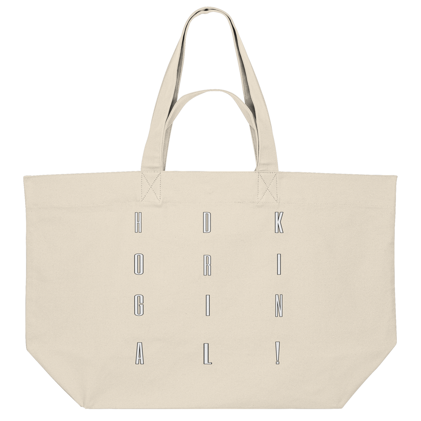 HDKORIGINALSQUARE! - Organic Shopping Bag
