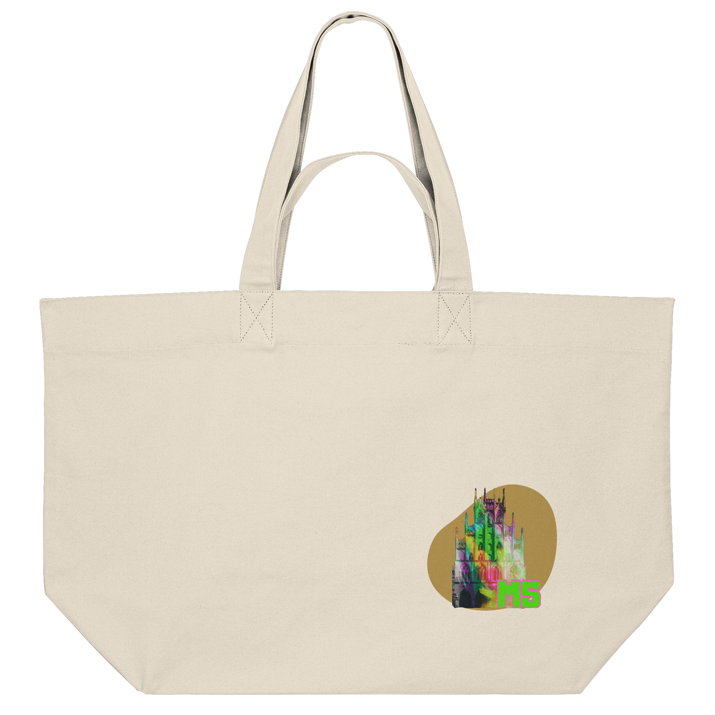 COLORFULTOWNHALL! - Organic Shopping-Bag