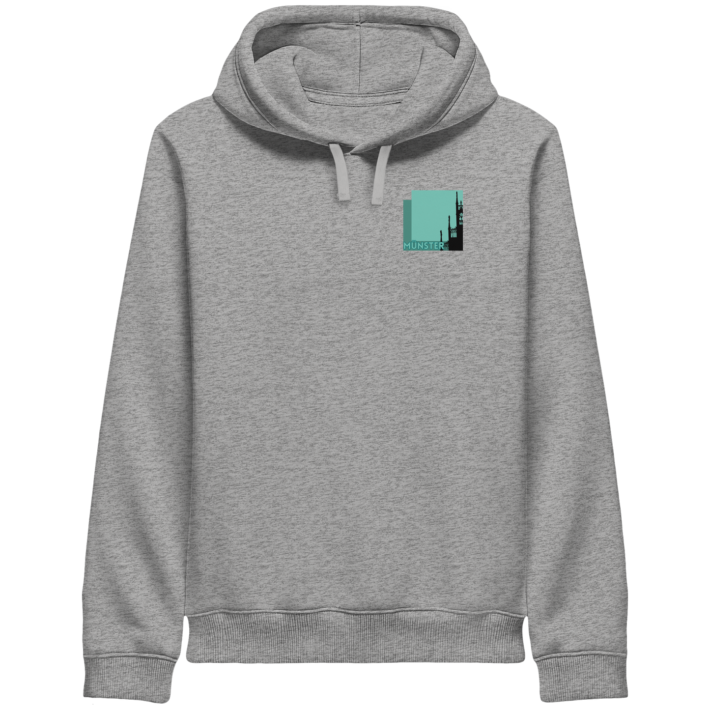 MÜNSTER SILHOUETTE! - Organic Side Pocket Hoodie
