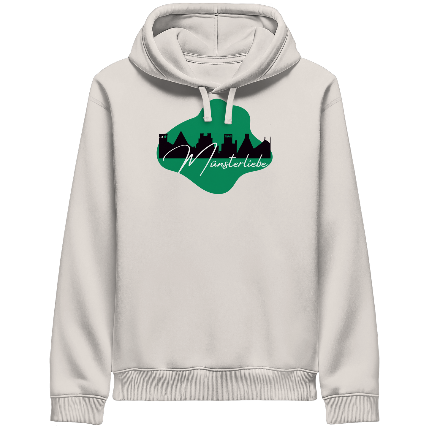 SKYLINEMÜNSTERLIEBE! - Organic Side Pocket Hoodie