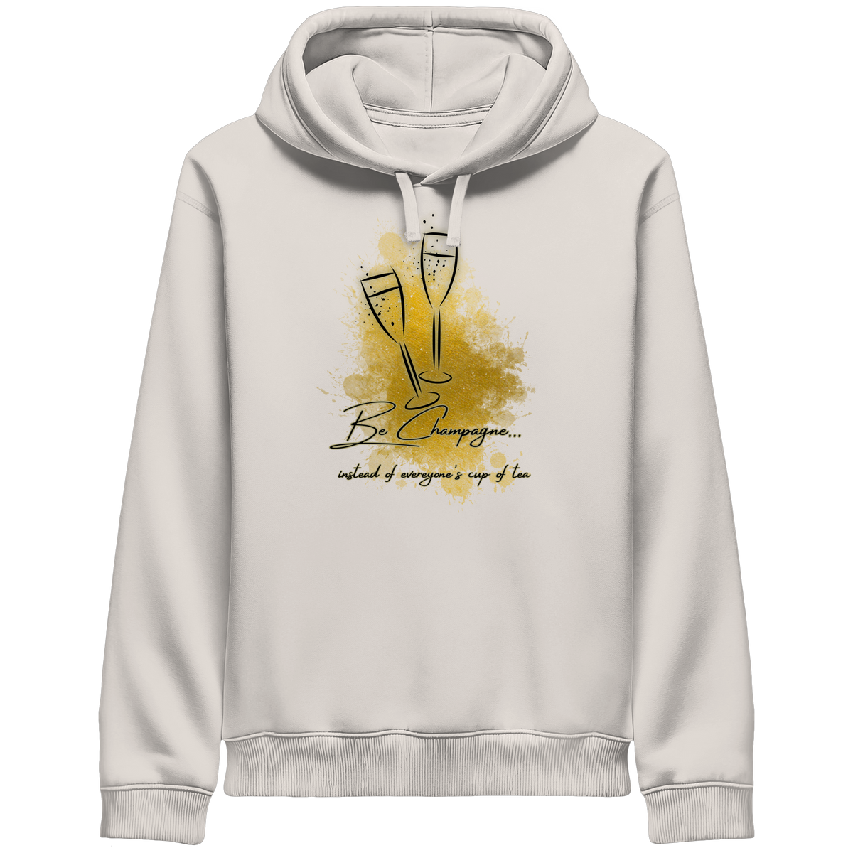 CHAMPAGNE! - Organic Side Pocket Hoodie