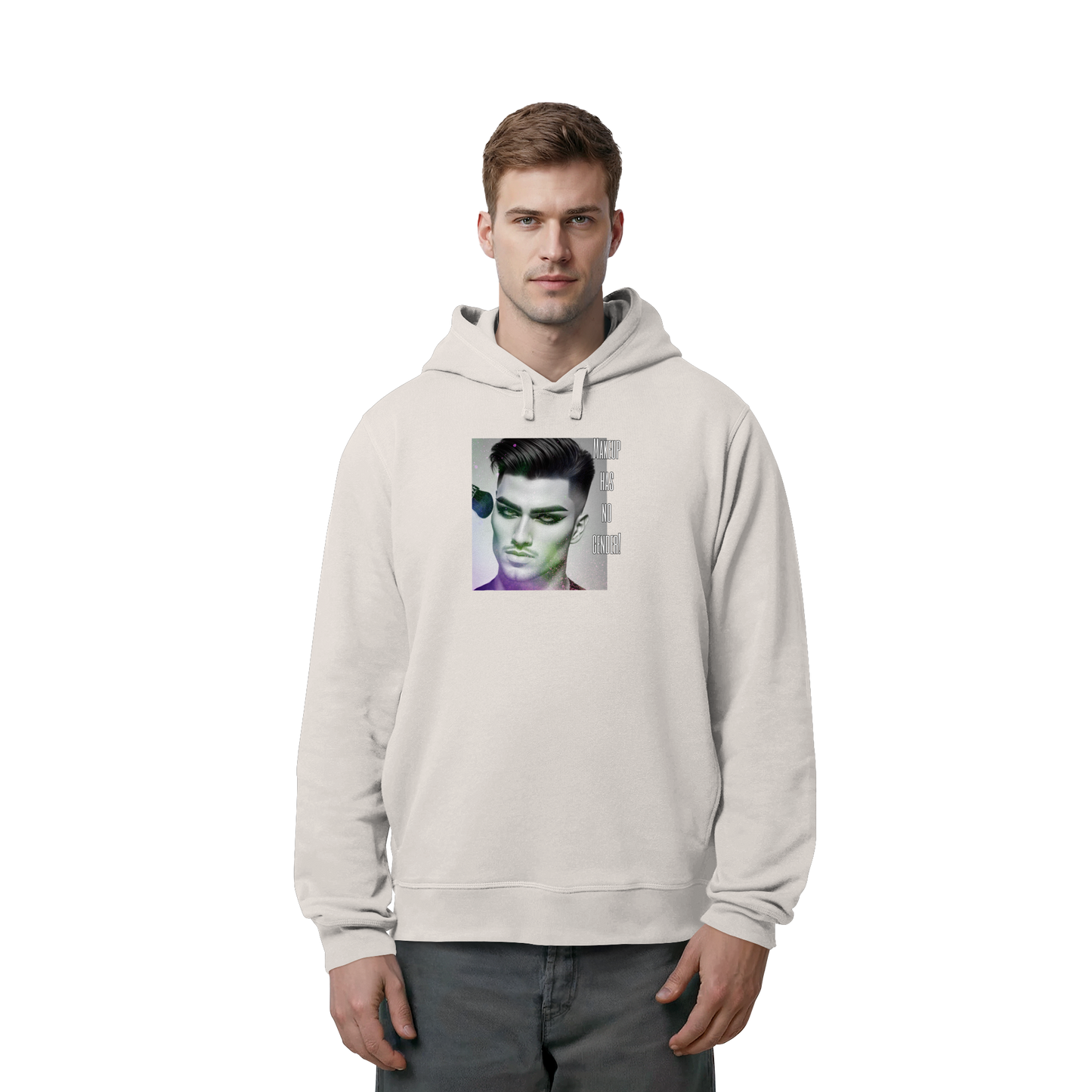 MAKEUPHASNOGENDER! - Organic Side Pocket Hoodie