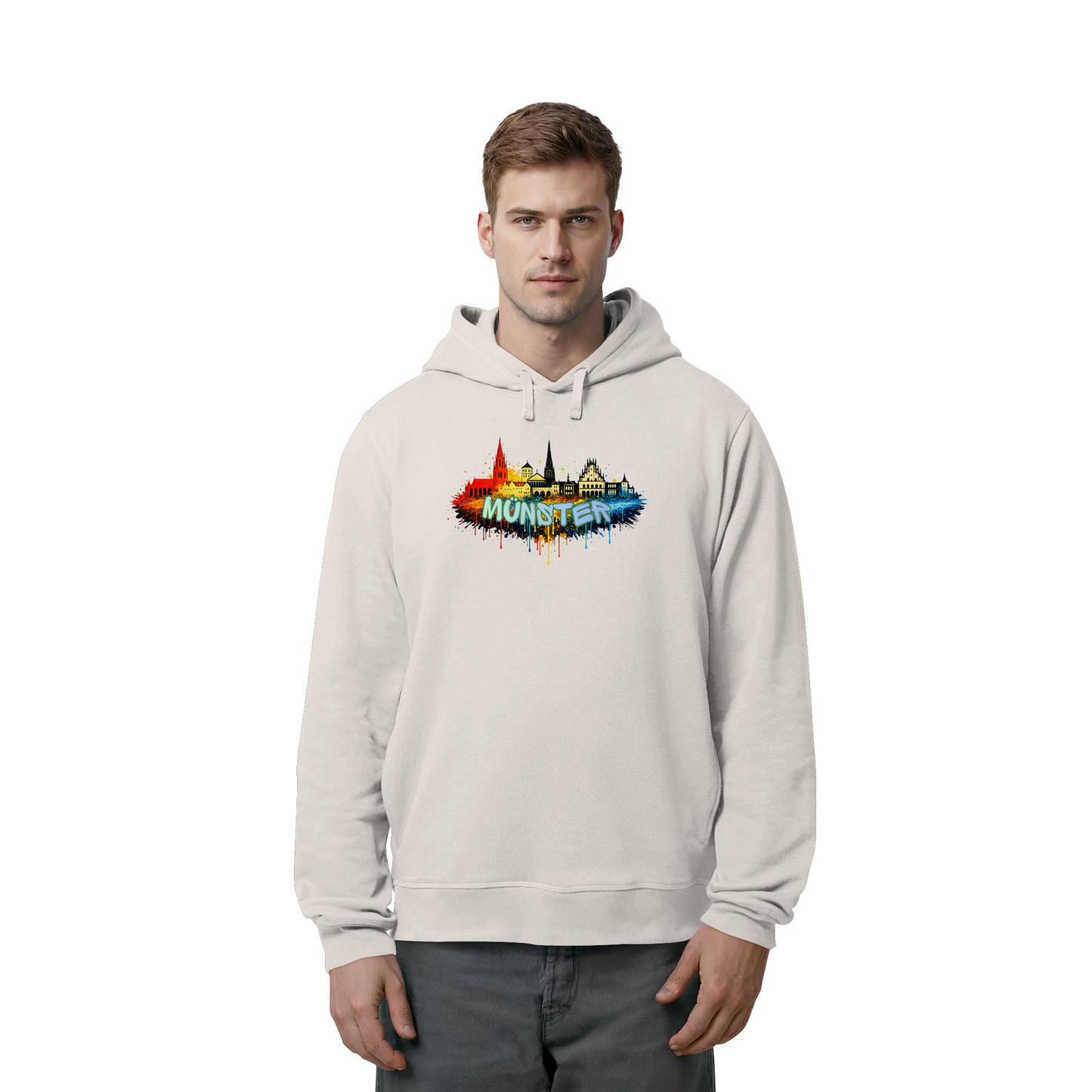 MÜNSTERSPRAY! - Organic Side Pocket Hoodie