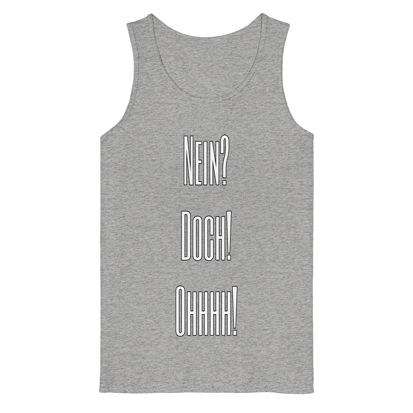 NO?YES!OHHHH! - Organic Tank Top