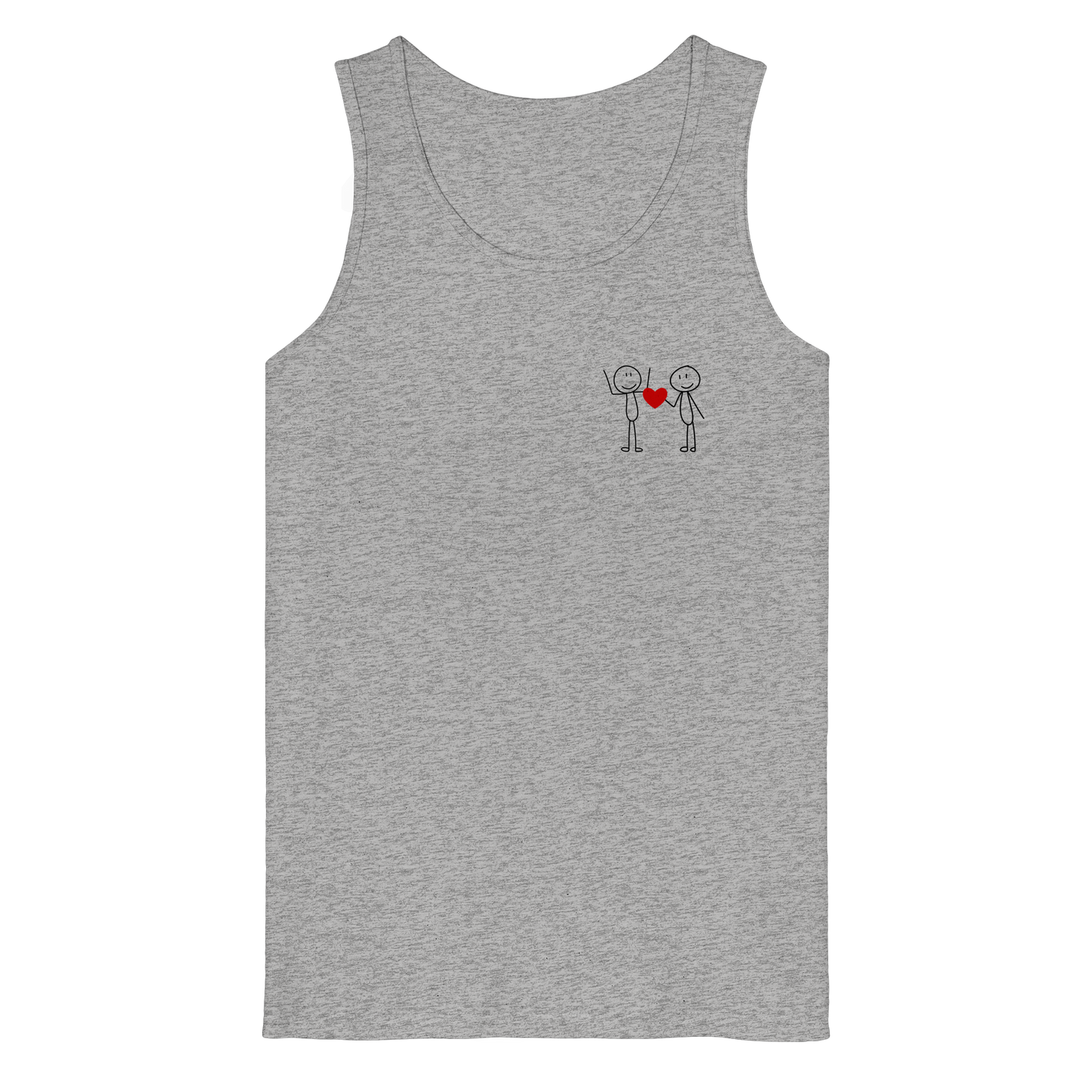 STICKFIGURELOVE! (Stick) - Organic Tank Top