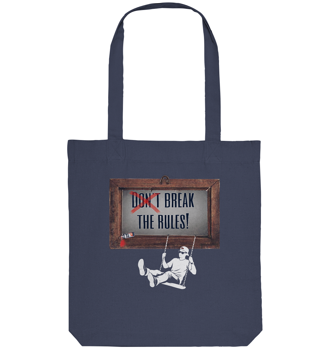 BREAKTHERULES! - Organic Tote Bag