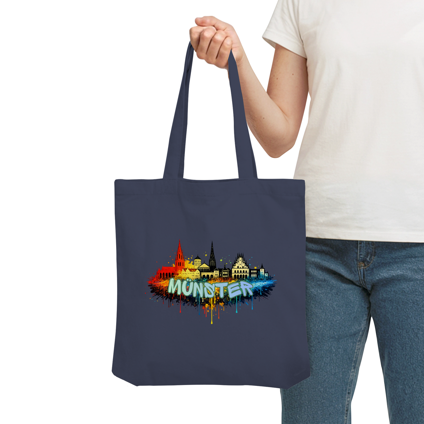 MÜNSTER SPRAY! - Organic Tote Bag