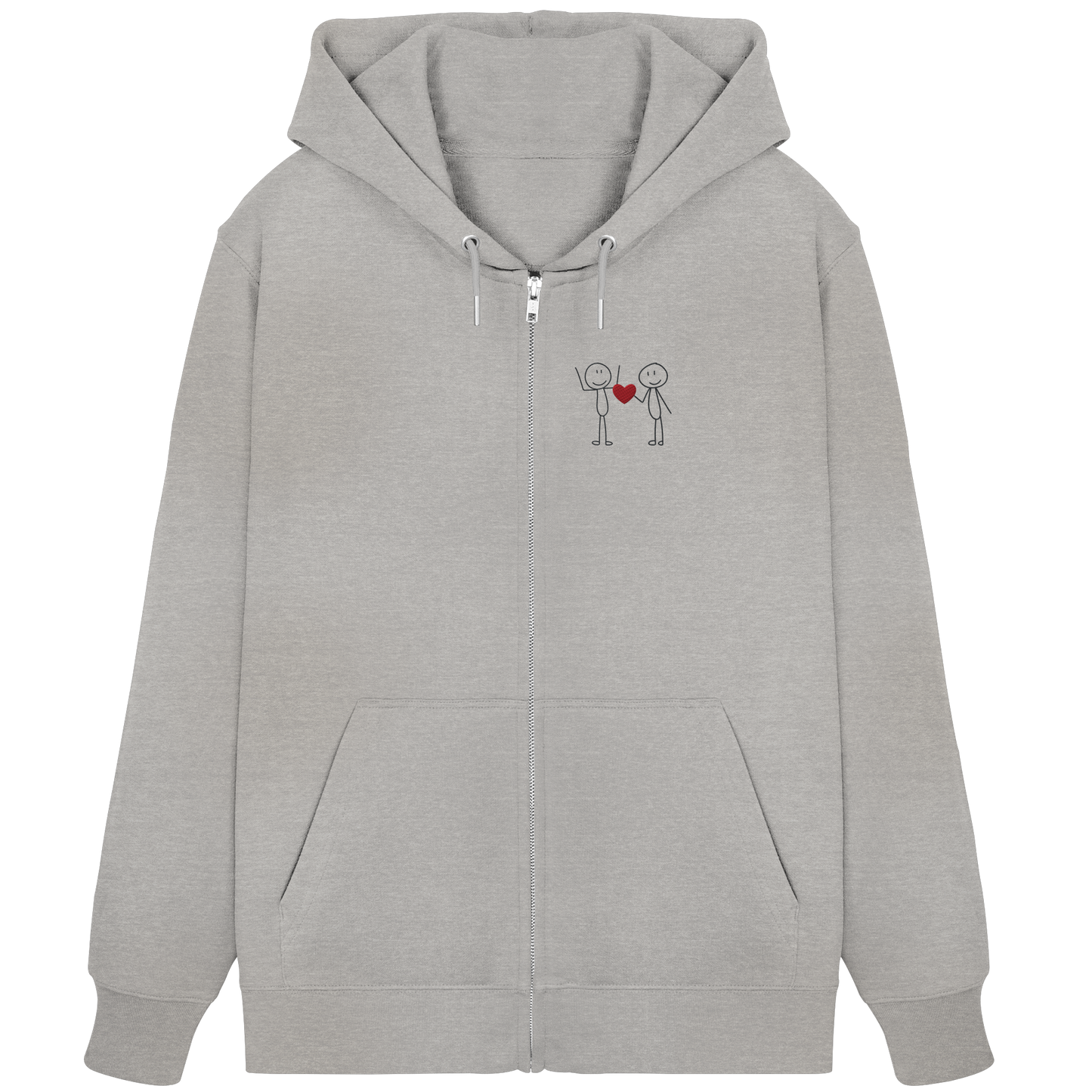 STICKFIGURELOVE! (Stick)- Organic Zipper