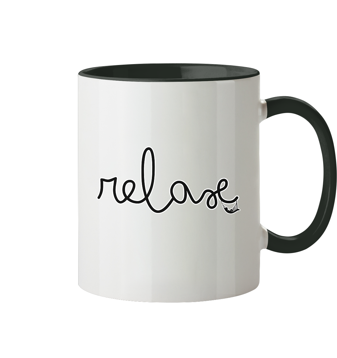RELAX! - Two-tone mug