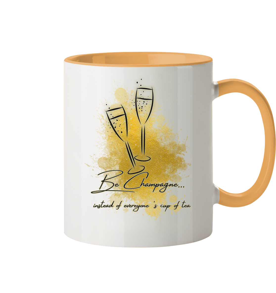 CHAMPAGNE! - Tasse zweifarbig