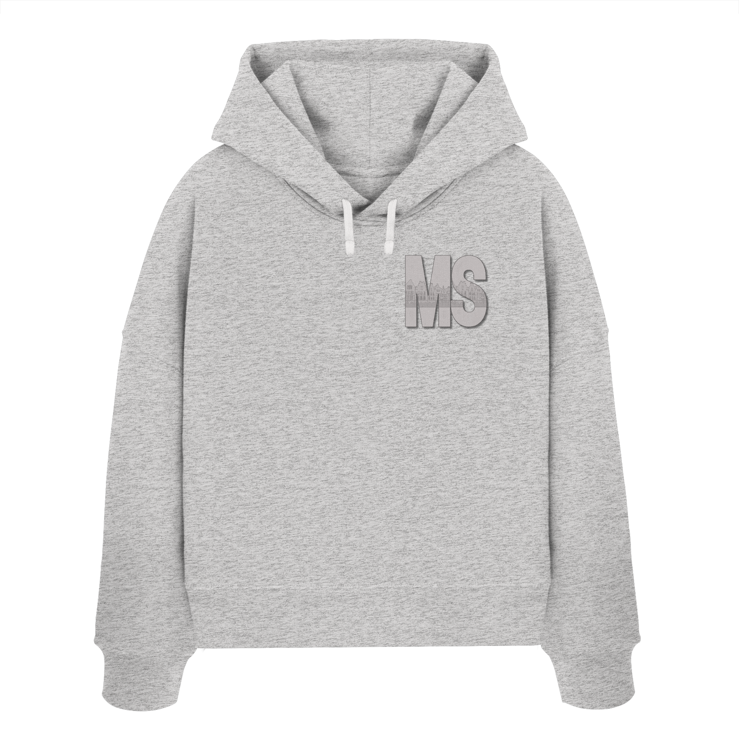 MS! - Womens Organic Boxcut Hoodie