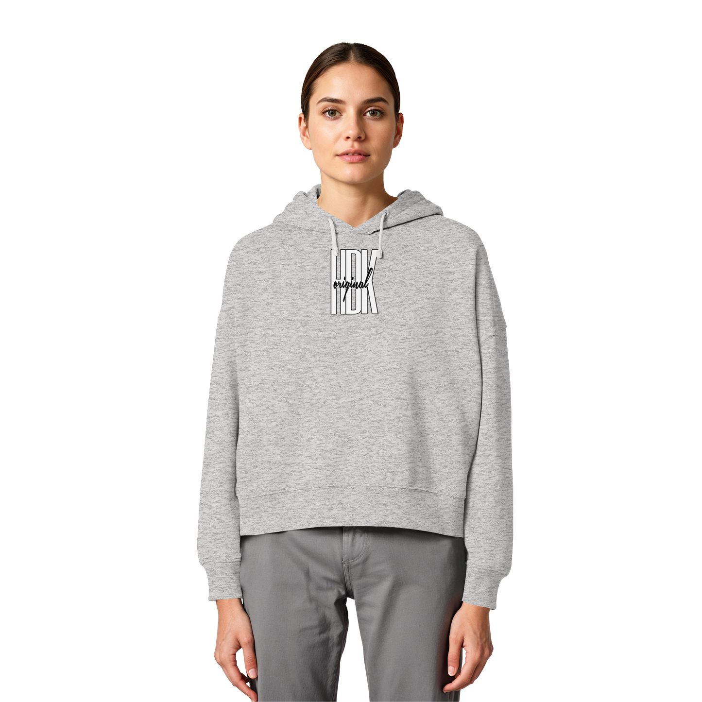 HDKORIGNAL! - Women's Organic Box Cut Hoodie