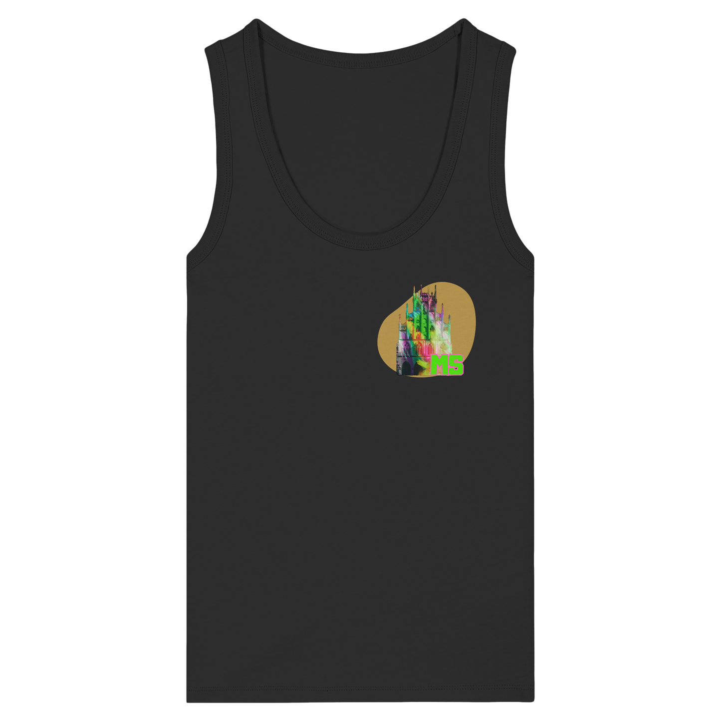 COLORFULTOWNHALL! - Women's Organic Fitted Tank Top
