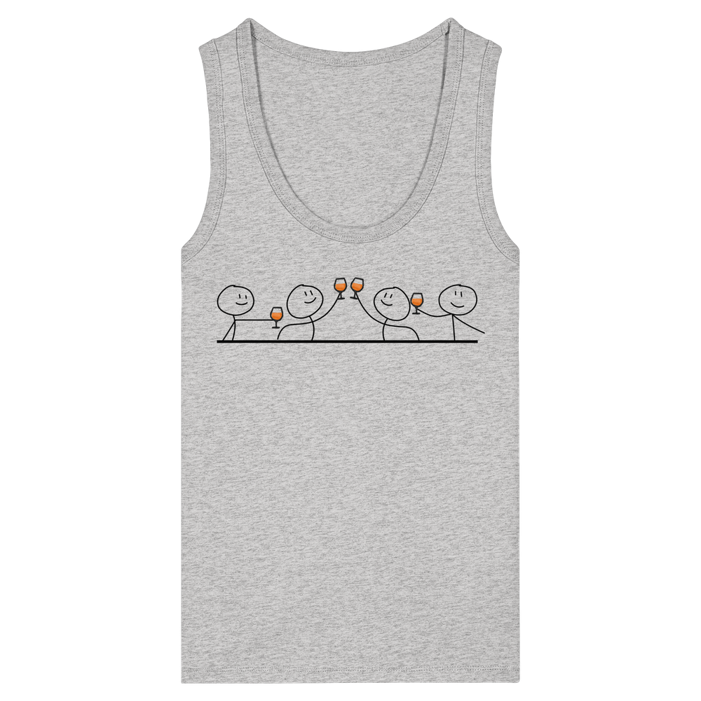 CREWLOVE! (Stick)- Women's Organic Fitted Tank Top