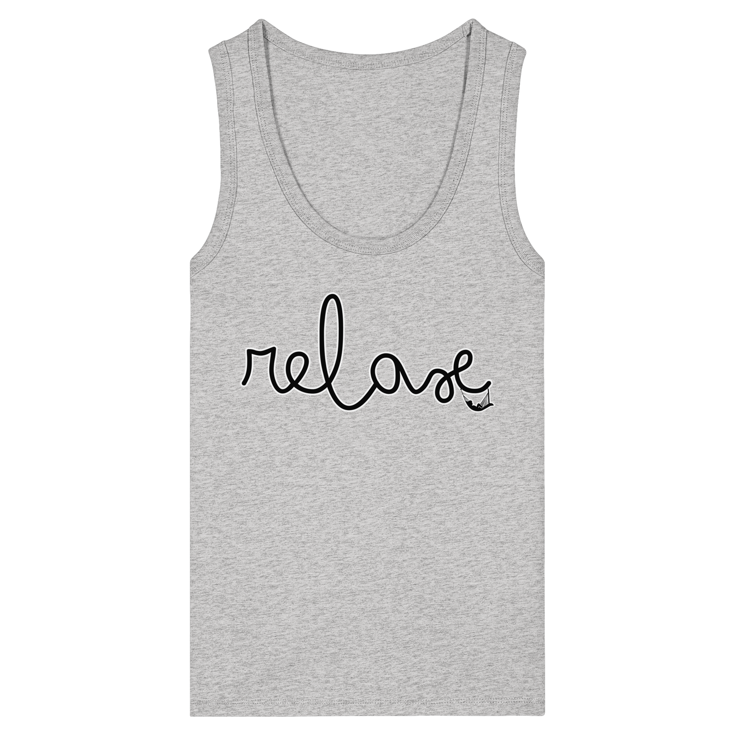 RELAX! - Women's Organic Fitted Tank Top