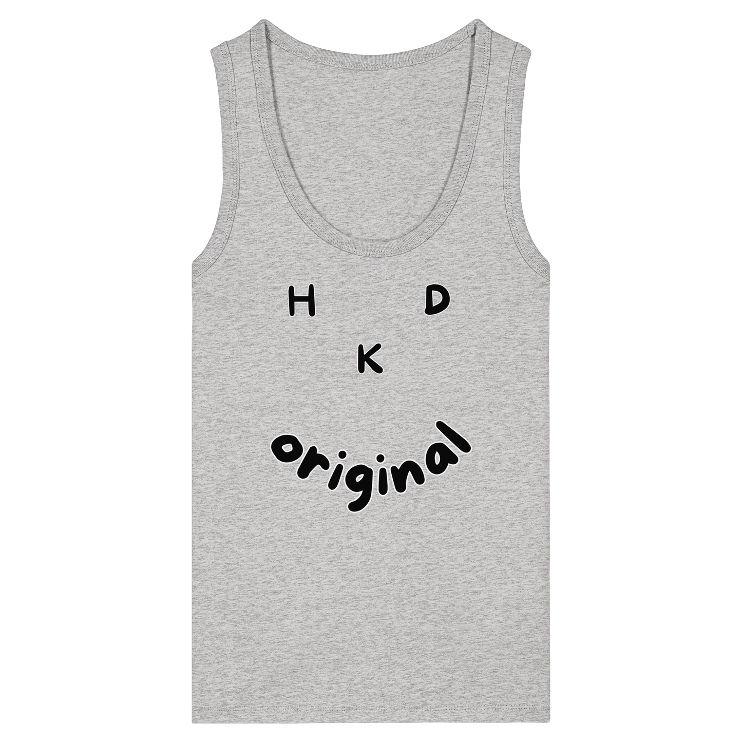HDKORIGINALSMILE! - Women's Organic Fitted Tank Top