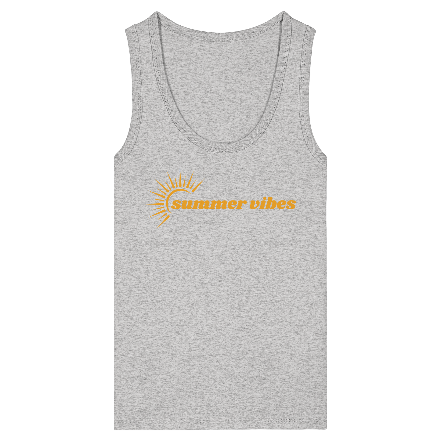 SUMMERVIBES! - Women's Organic Fitted Tank Top