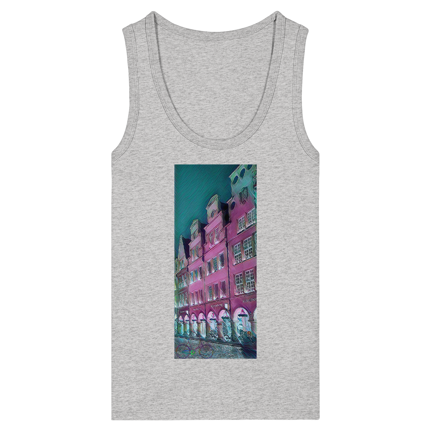 LOVEYOURTOWN! - Women's Organic Fitted Tank Top